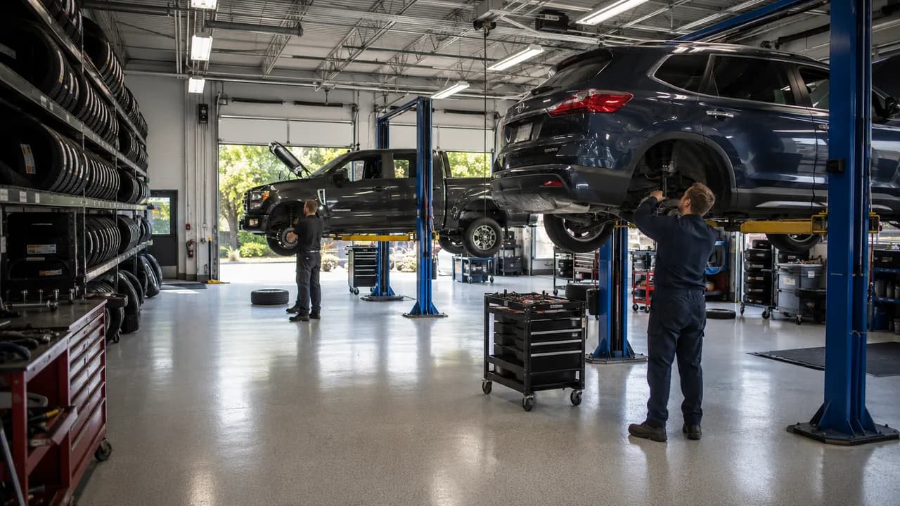 Preventive Maintenance at Big O Tires North Vancouver